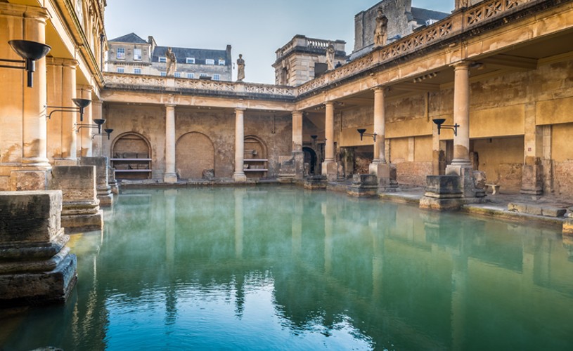 The Great Bath at the Roman Baths